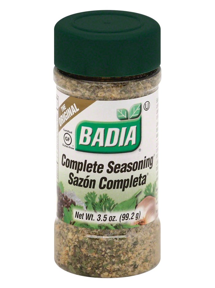 19995 - Badia Complete Seasoning ( Sazón Completo ) - 3.5 oz. (Pack of 8) - Box:  - Loc: S10