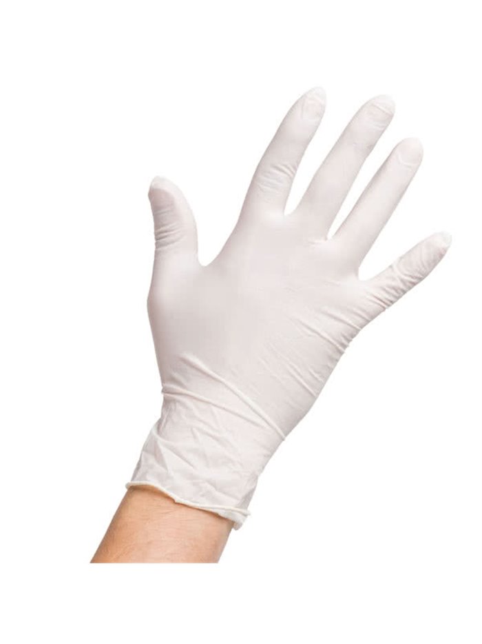 19999 - Latex Gloves Powder Free, Small - 100 Pieces - Box:  - Loc: P4