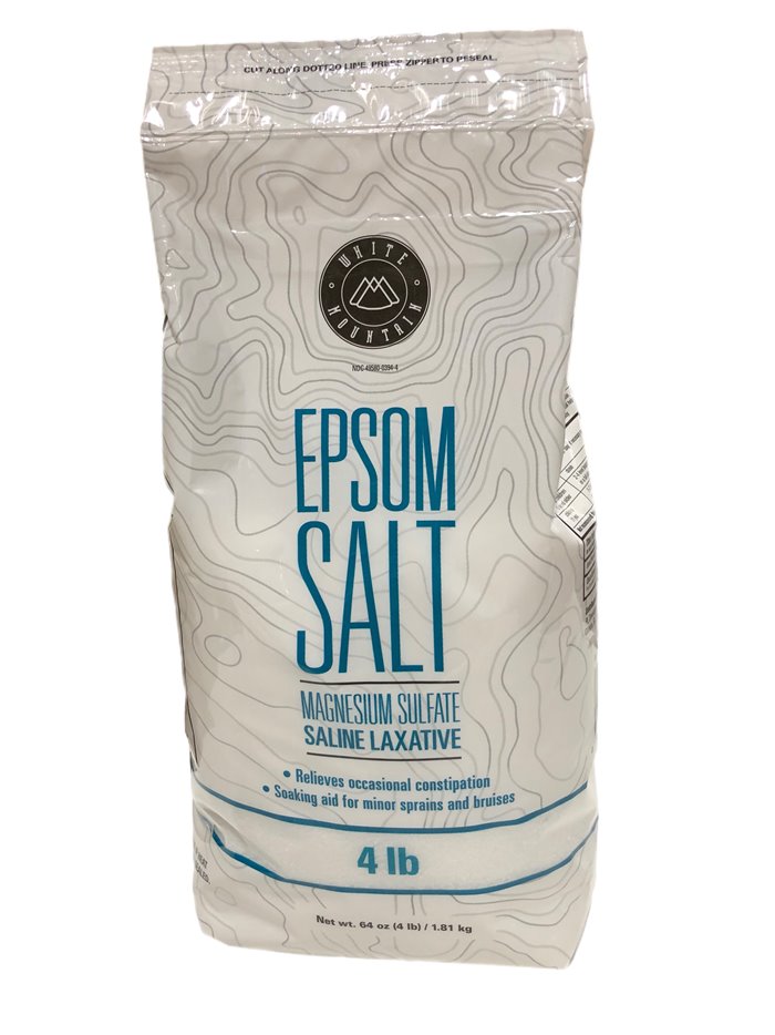 20027 - Epsom Salt - 4 lb. (Case of 6) - Box:  - Loc: I4