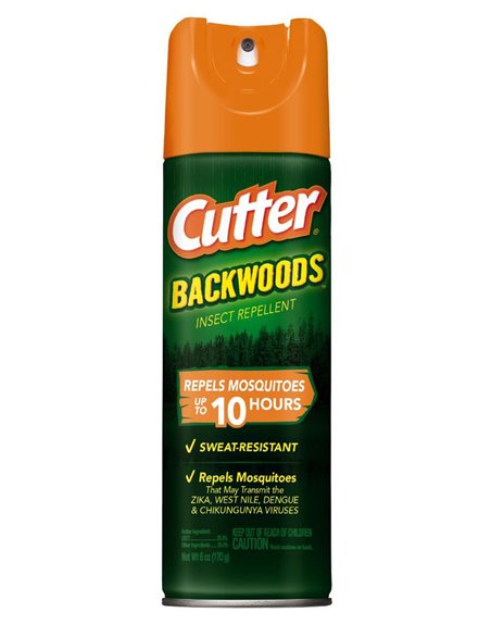20028 - Cutter Insect Repellent, Backwoods, 2ct - 6oz. (Case of 12) - Box:  - Loc: 31M