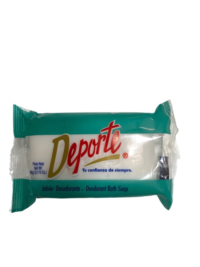 20033 - Deporte Soap Bar - 3.175 oz. (Case of 72) - Box:  - Loc: L3