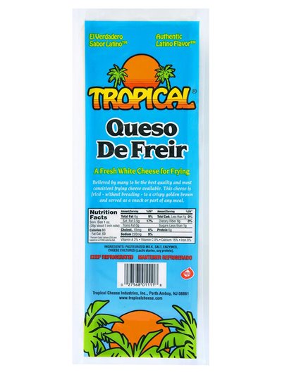 13327 - Tropical Queso De Freir ( White ) - 5 lb. Price/Lb. - Box:  - Loc: 1