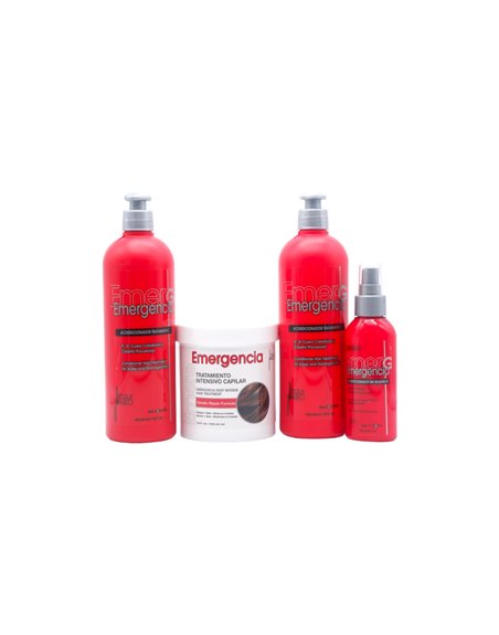 20094 - Kit Emergencia, Keratina ( Red ) - 4/5 Pieces - Box:  - Loc: P5