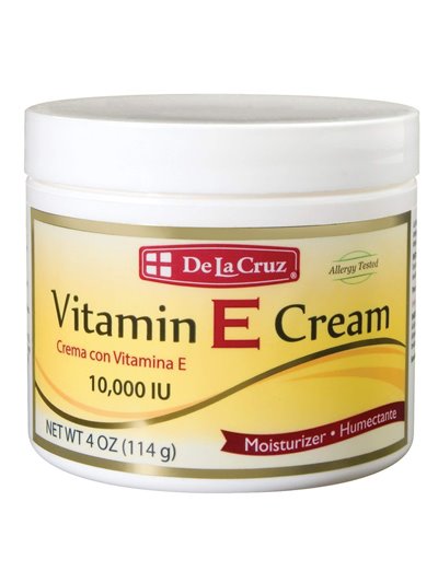 20145 - De La Cruz Vitamin E Cream - 4 oz. - Box:  - Loc: L3