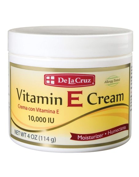 20145 - De La Cruz Vitamin E Cream - 4 oz. - Box:  - Loc: L3