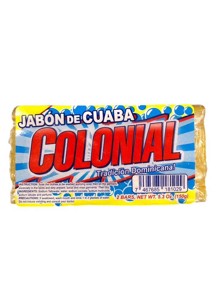 20238 - Colonial Cuaba Soap Bar ( Pasta ) - 2 Bars (Case of 25) - Box:  - Loc: B5