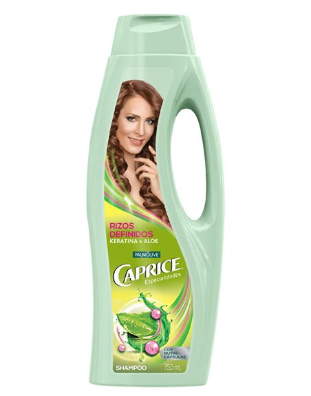 20248 - Caprice Shampoo, Rizos Definidos Keratina + Aloe - 750ml - Box:  - Loc: K13