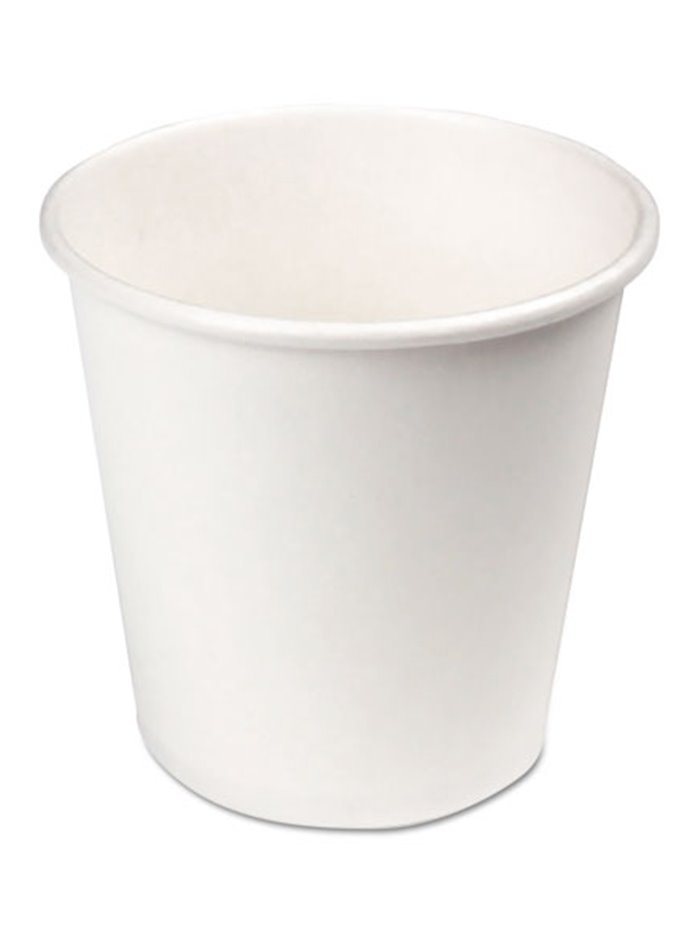 20278 - Paper Coffee Cups (White) , 4 oz. - 2000 ct - Box:  - Loc: R5