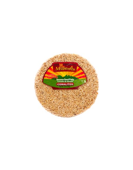 20291 - La Molienda Comalitos, Sesame Seed Patty - 3.4 oz. - Box:  - Loc: N0