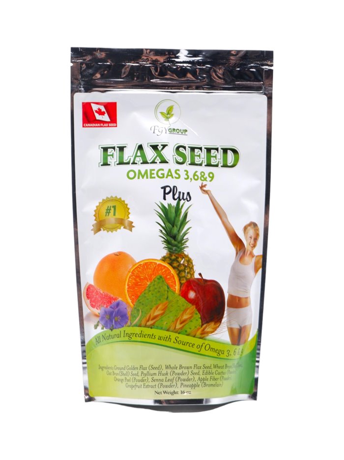 20385 - Flax Seed Omega Plus - 16 oz. (454g) - Box:  - Loc: N1