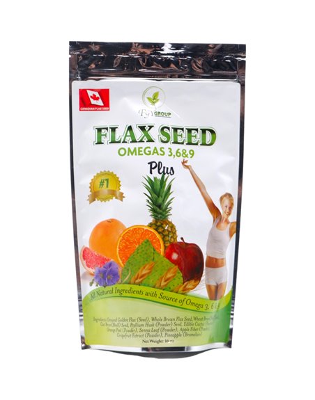 20385 - Flax Seed Omega Plus - 16 oz. (454g) - Box:  - Loc: N1