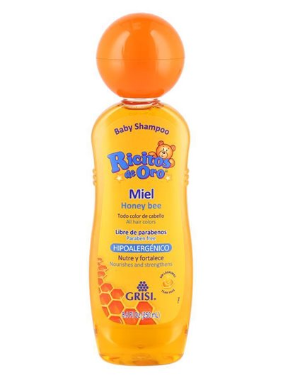 20438 - Ricitos de Oro Baby Shampoo, Honey Bee - 8.4 fl. oz. - Box:  - Loc: K13