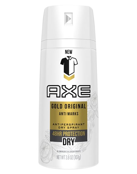 20617 - Axe Body Spray Gold Original - 3.8oz - Box:  - Loc: 31M