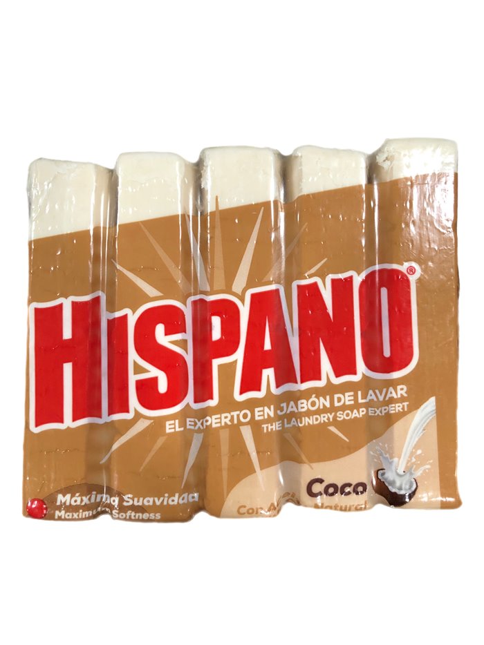 20628 - Hispano Soap, Coco - 5 Pack (Case of 10) - Box:  - Loc: B2