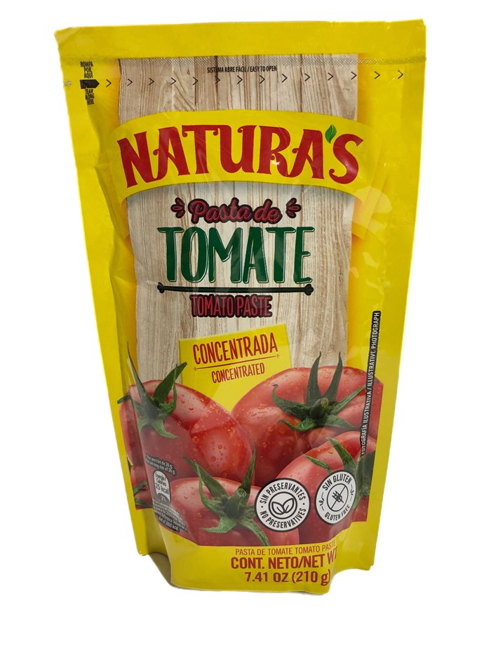 20746 - Natura's Pasta De Tomate  - 7oz. (210g). (Case of 24) - Box:  - Loc: G8