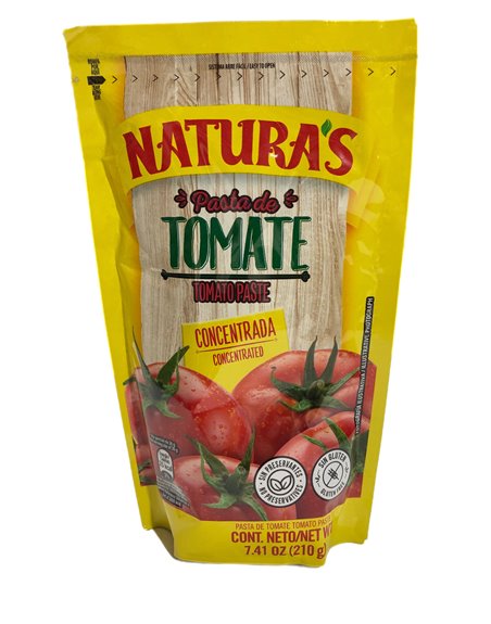20746 - Natura's Pasta De Tomate  - 7oz. (210g). (Case of 24) - Box:  - Loc: G8