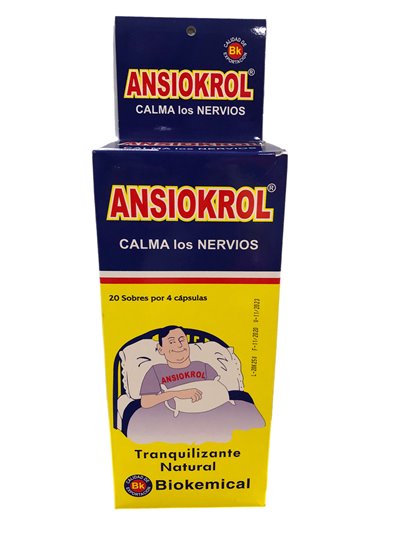 20778 - Ansiokrol Tranquilizante Natural - 20 Pack/4ct - Box:  - Loc: K6-99