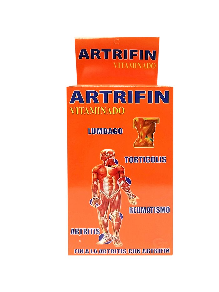 20779 - Artrifin Vitaminado Tabletas- 20 Pack/4ct - Box:  - Loc: K7