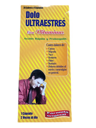 20781 - Dolo Ultrastress Capsula Vitaminado- 20 Pack/4ct - Box:  - Loc: K6