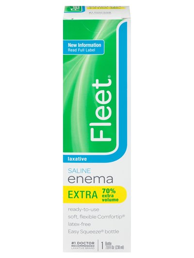 20795 - Fleet Adult Saline Enema - 7.8 fl. oz. Big - Box:  - Loc: K5