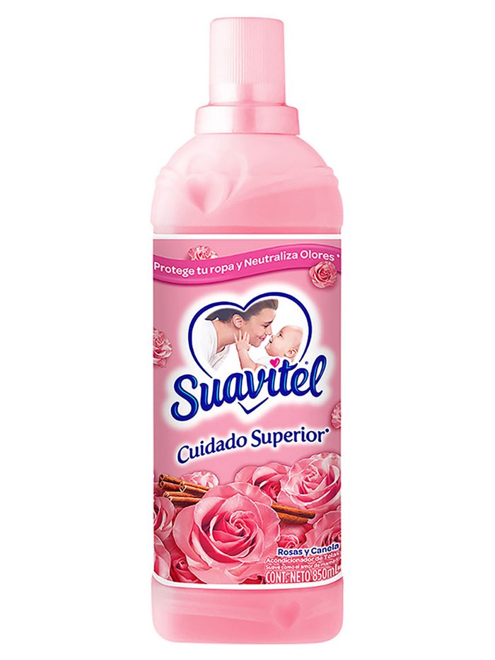 20846 - Suavitel Rosa Canela  - 850ml (Case of 12) - Box:  - Loc: C4