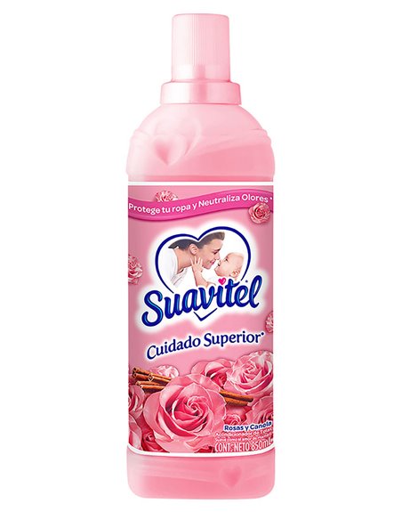 20846 - Suavitel Rosa Canela  - 850ml (Case of 12) - Box:  - Loc: C4