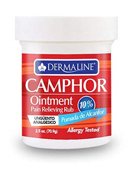 20927 - Dermaline Camphor Ointment - 2.5 oz. - Box:  - Loc: L3