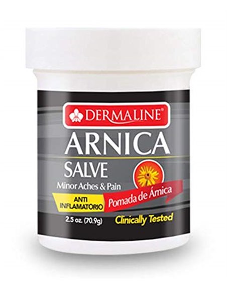 20928 - Dermaline Arnica Salve ( Pomada de Arnica ) - 2 oz. - Box:  - Loc: L3