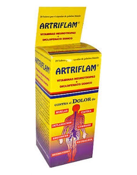 20965 - Artriflam Vitaminas Neurotropas - 20 Pack/4ct - Box:  - Loc: K6-99