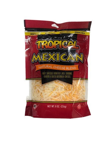 21013 - Tropical Mexican Shereds 8 oz - Box:  - Loc: NV-8