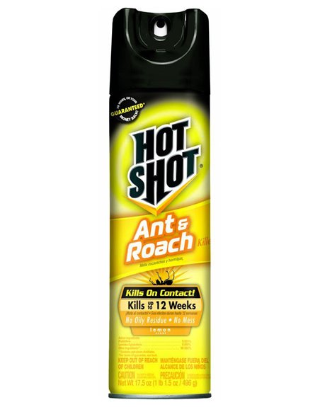 21036 - Hot Shot Ant& Roach Lemon- 17.5z(Case Of 6) - Box:  - Loc: I13