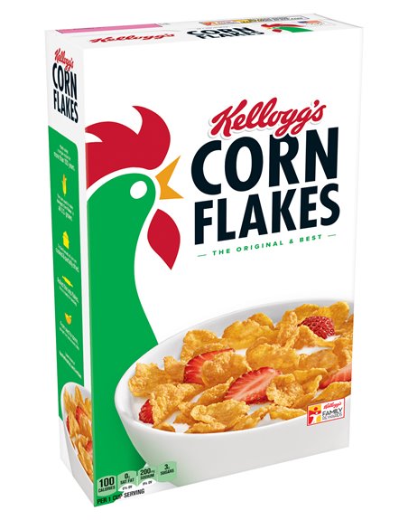 21094 - Kellogg's Corn Flakes - 18 oz. (Case of 6) - Box:  - Loc: R3