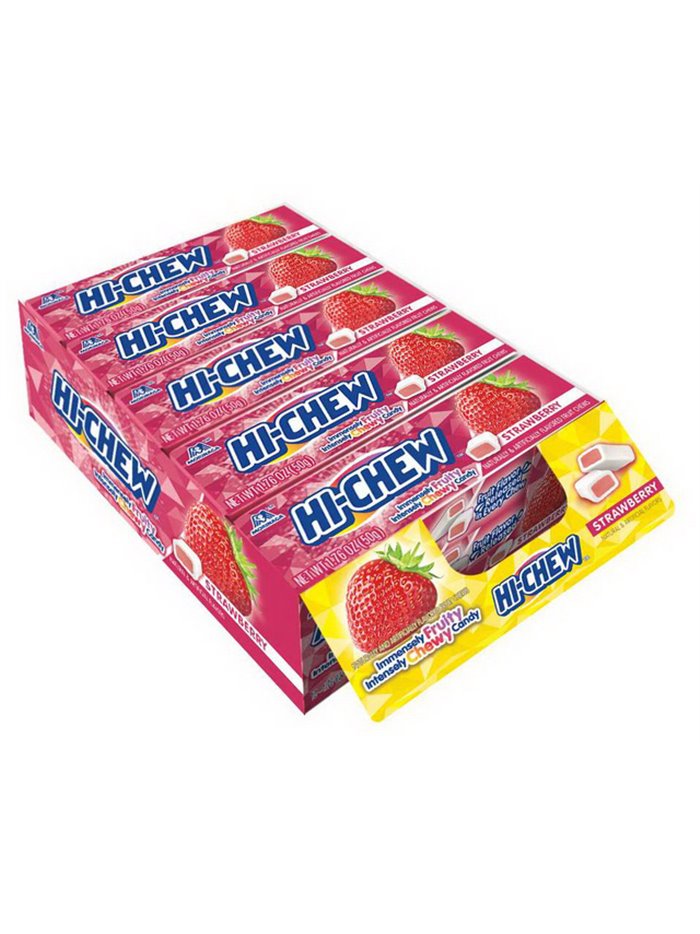 21096 - Hi-Chew Strawberry - 1.76 oz. (15ct) - Box:  - Loc: L9