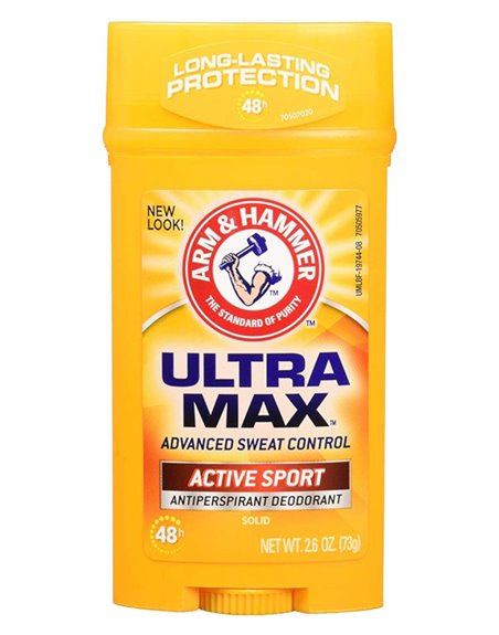 21100 - Arm & Hammer Ultra Max Active Sport -2.5oz (Case Of 12) - Box:  - Loc: 31M