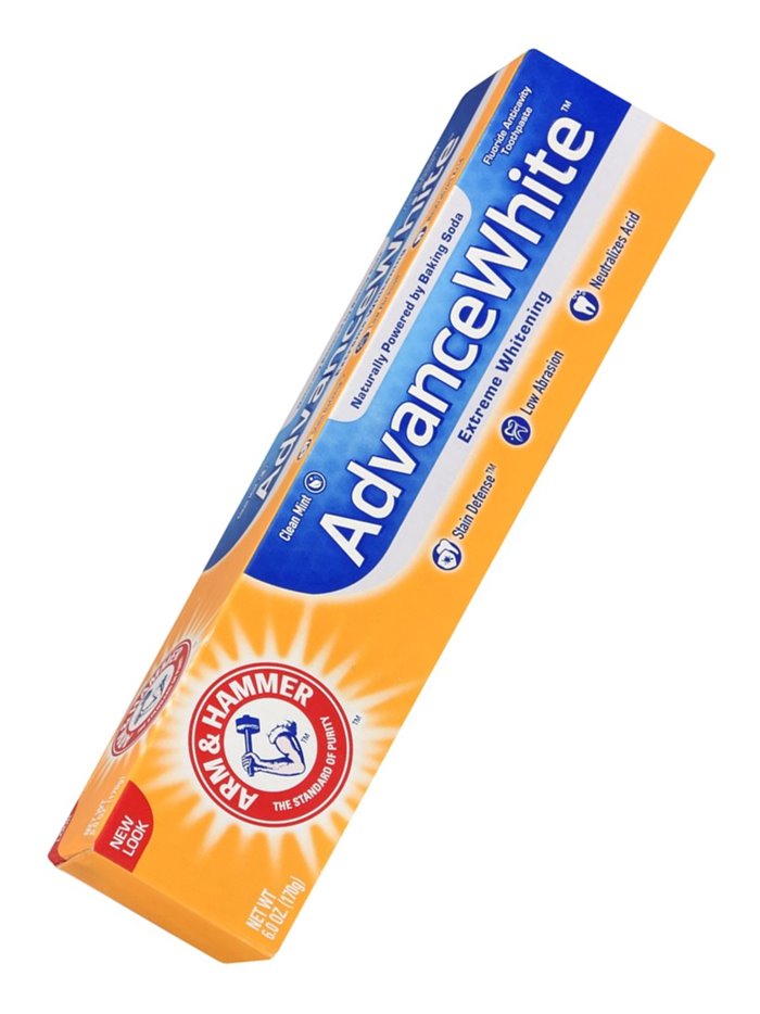 21104 - Arm & Hammer Tooth Paste Baking Soda Advance White 6oz - Box:  - Loc: J0
