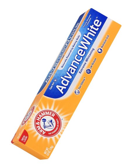 21104 - Arm & Hammer Tooth Paste Baking Soda Advance White 6oz - Box:  - Loc: J0