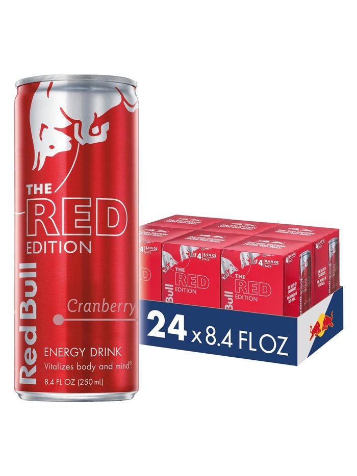 21142 - R. Bull Red Energy Drink - 8.4 fl. oz. ( 24 Pack ) - Box:  - Loc: 51F