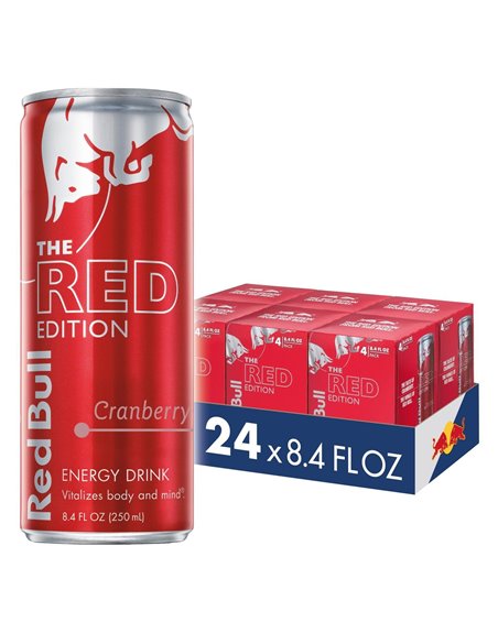 21142 - R. Bull Red Energy Drink - 8.4 fl. oz. ( 24 Pack ) - Box:  - Loc: 51F