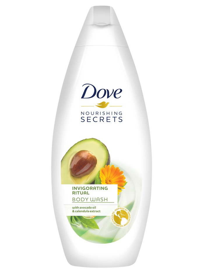 21189 - Dove Body Wash, Invigorating Ritual, Avocado - 500ml. (Case of 12) - Box:  - Loc: I3