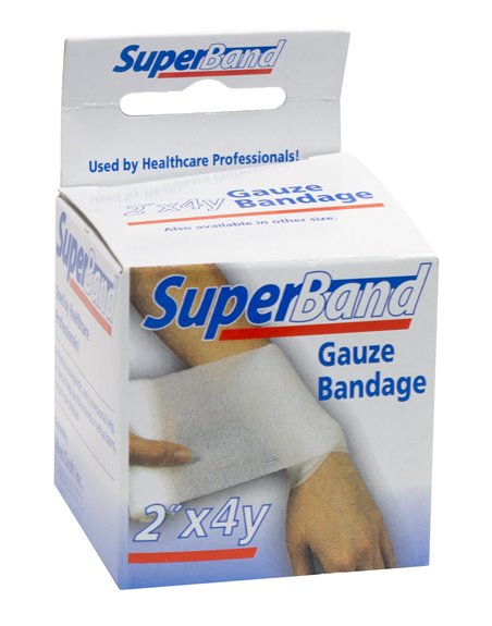 21206 - SuperBand Elastic Bandage, 2.76" x 7cm - Box:  - Loc: K12