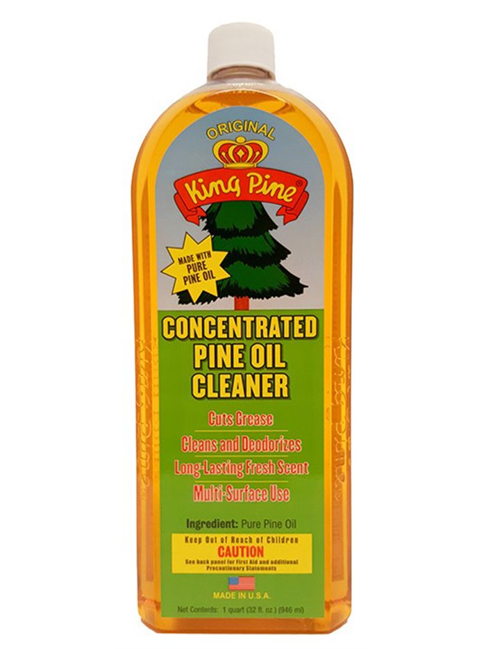 21284 - King Pine Oil Cleaner Gold - 32 fl. oz. (Case of 12) - Box:  - Loc: C12
