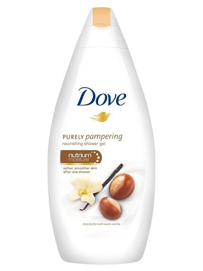 21287 - Dove Body Wash, Shea Butter & Warm Vanilla - 500ml. (Case of 12) - Box:  - Loc: I3