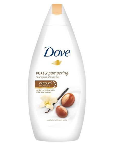 21287 - Dove Body Wash, Shea Butter & Warm Vanilla - 500ml. (Case of 12) - Box:  - Loc: I3