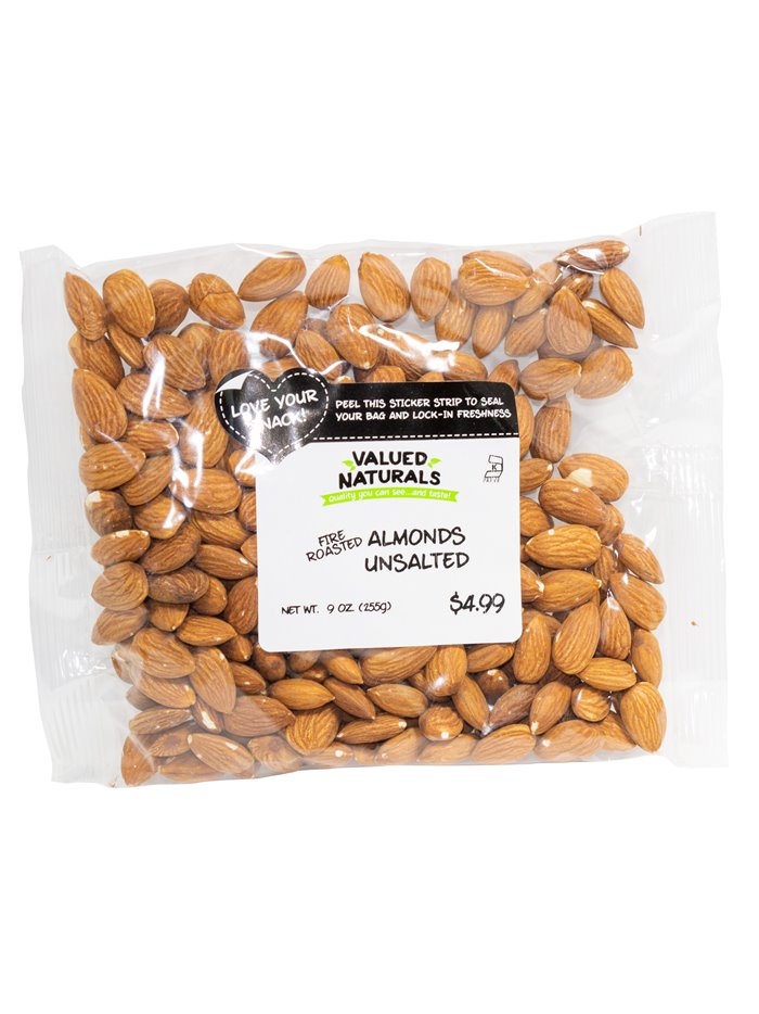 21324 - SoHo Fire Roasted Almond Unsalted - 9 oz. - Box:  - Loc: P0-1
