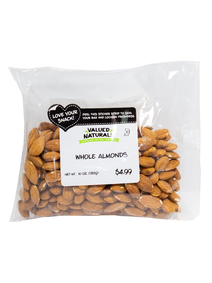 21325 - Soho Gourmet Almond Whole - 9 oz. - Box:  - Loc: P0-1