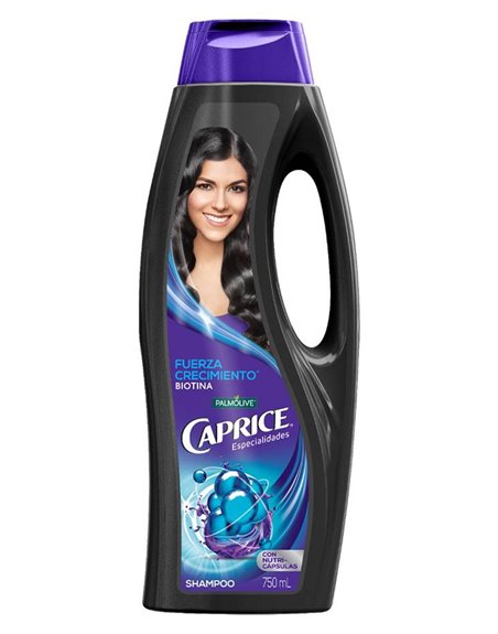 21360 - Caprice Shampoo Fuerza Crecimiento - Biotina - 750ml - Box:  - Loc: k13