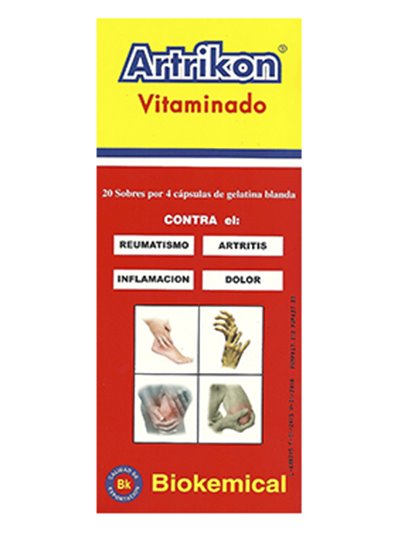 21458 - Artrikon Vitaminado - 20 Pack/4ct - Box:  - Loc: K6