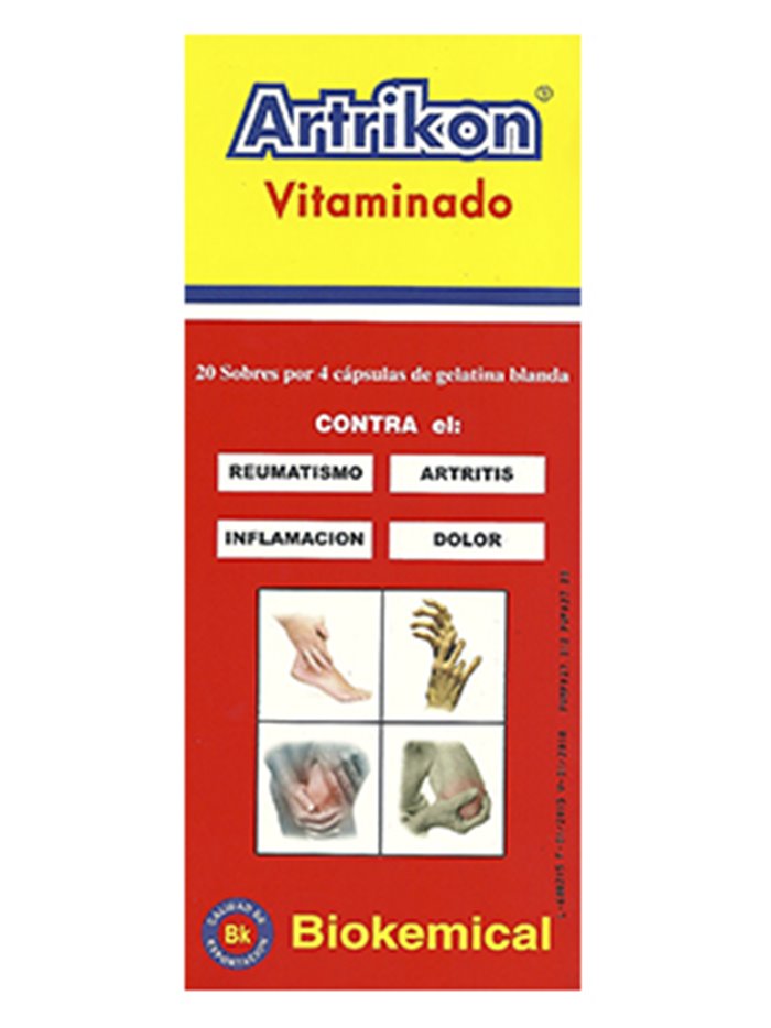 21458 - Artrikon Vitaminado - 20 Pack/4ct - Box:  - Loc: K6