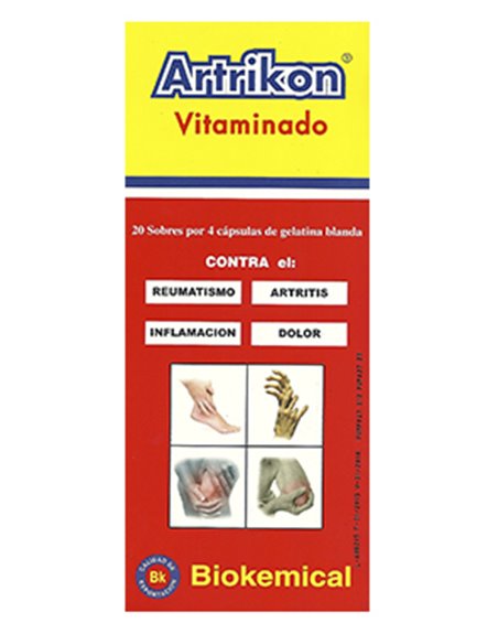 21458 - Artrikon Vitaminado - 20 Pack/4ct - Box:  - Loc: K6