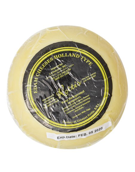 21464 - Edam Cheese Especial Rottis Dominicano - Unit Price/Lb. - Box:  - Loc: F1